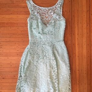 David’s Bridal lace dress